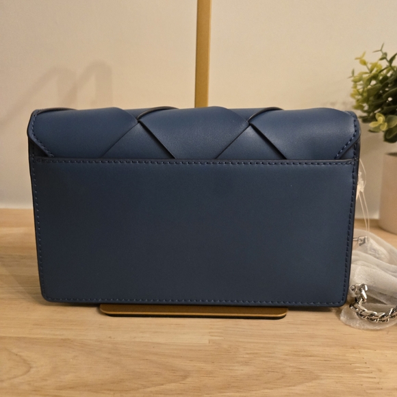 Michael Kors Jet Set Medium Flap Chain Crossbody – Dark Chambray - Picture 4 of 5